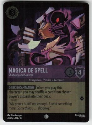 Cold Foil Magica De Spell - Shadowy and Sinister 41/204 Common Whispers in the W