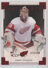 2013-14 Upper Deck Artifacts Goalies Ruby 74/299 Jimmy Howard #114 14zh