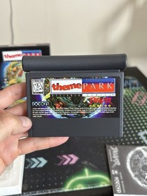 Theme Park Atari Jaguar Boxed With Manual 64 Bit Simulation Game