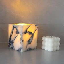 Toothbrush Holders for Bathroom, Natural Marble Calacatta Viola Marble
