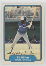 1982 Fleer Eddie Miller Ed Miller #441