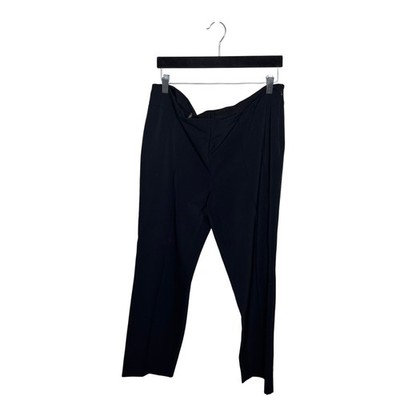 Escada Black Career Wear Office Pants with side Zipper Women's Size 44 (EU)