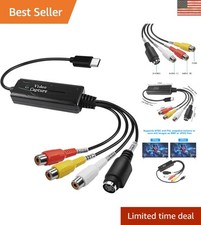 Versatile RCA AV to USB C Video Converter - I...