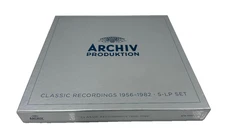 ARCHIV PRODUKTION : Classical Recordings 1956-1982 by Archiv Produktion 5-LP SET