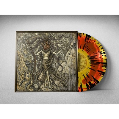 CORPUS CHRISTII - BITTER END OF OLD RED/MUSTARD SWIRL  BLACK SPLATTER  - G3z