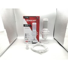 HyperX QuadCast S White USB Condenser Gaming Streaming Microphone RGB