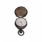 Elgin National Co Coin Silver Large HH Taylor Ornate Case Antique Pocket Watch