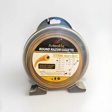 Anleolife Round Razor Trimmer Line - 1 lb .095” with Bonus Line Cutter