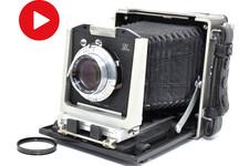 Fotocamera Topcon Horseman Press 6x9 con obiettivo PS 10,5 cm f/3,5 dal...