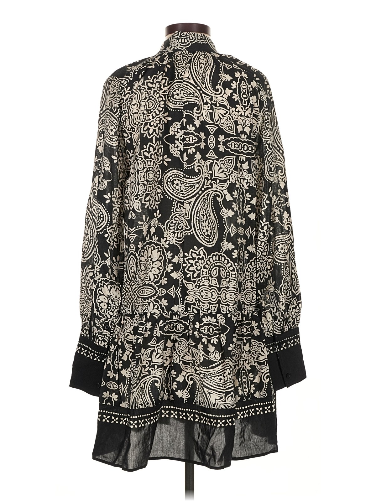 H&M Women Black Casual Dress S thumbnail 2