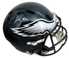 Jason Kelce Signed/Inscr Full Size Replica Speed Eagles Helmet PSA/DNA 208035