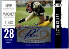 Dustin Keller 2008 SAGE HIT Autograph/Signed/Auto #A97 Purdue Boilermakers Card