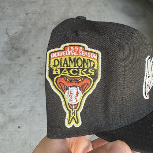 7 3/4 Arizona Diamondbacks Hat Club 1998 Inaugural New Era 59fifty Fitted Hat - Picture 2 of 3