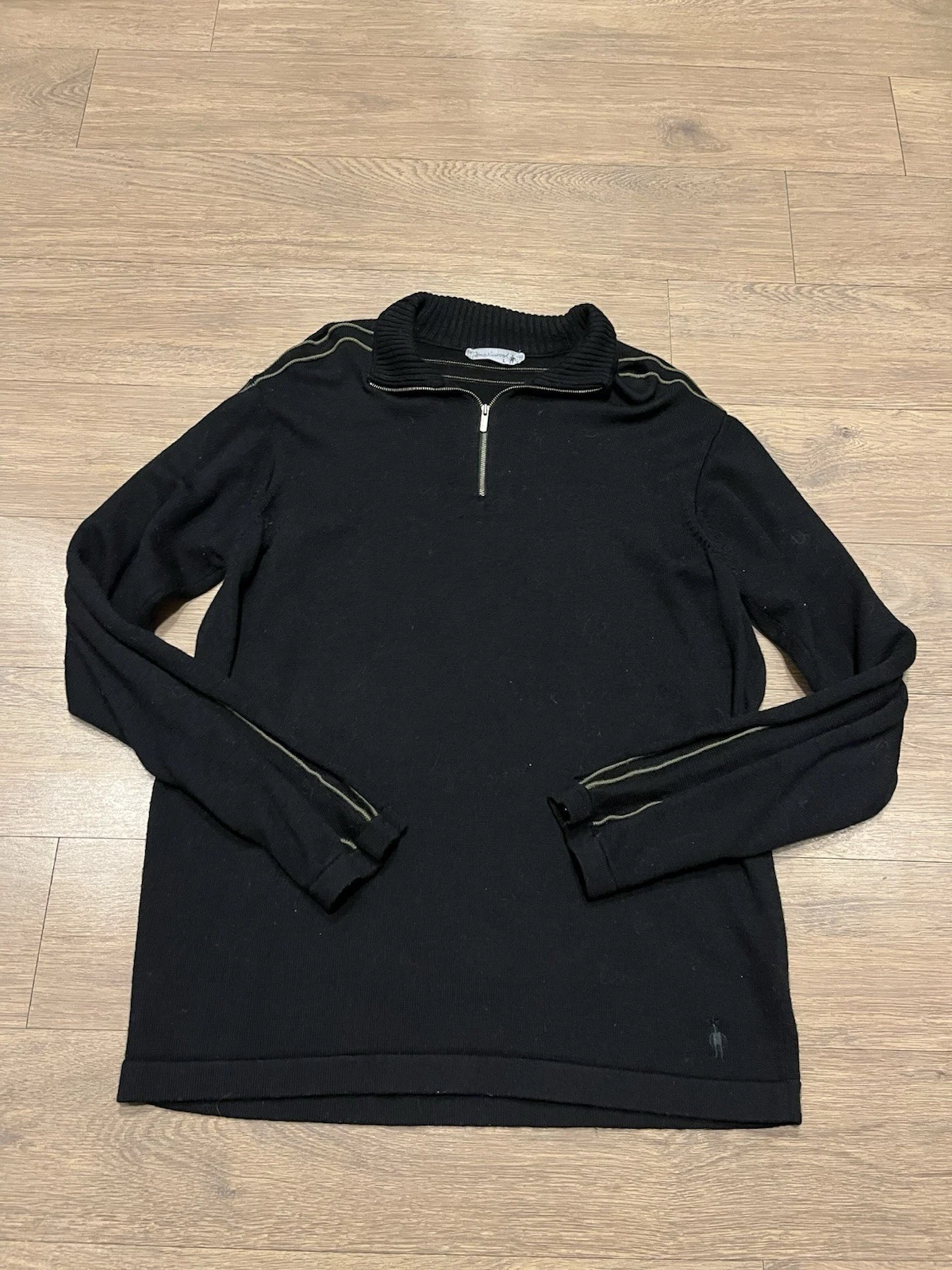 Smartwool Quarter Zip Streetwear Pullover Sweater L
