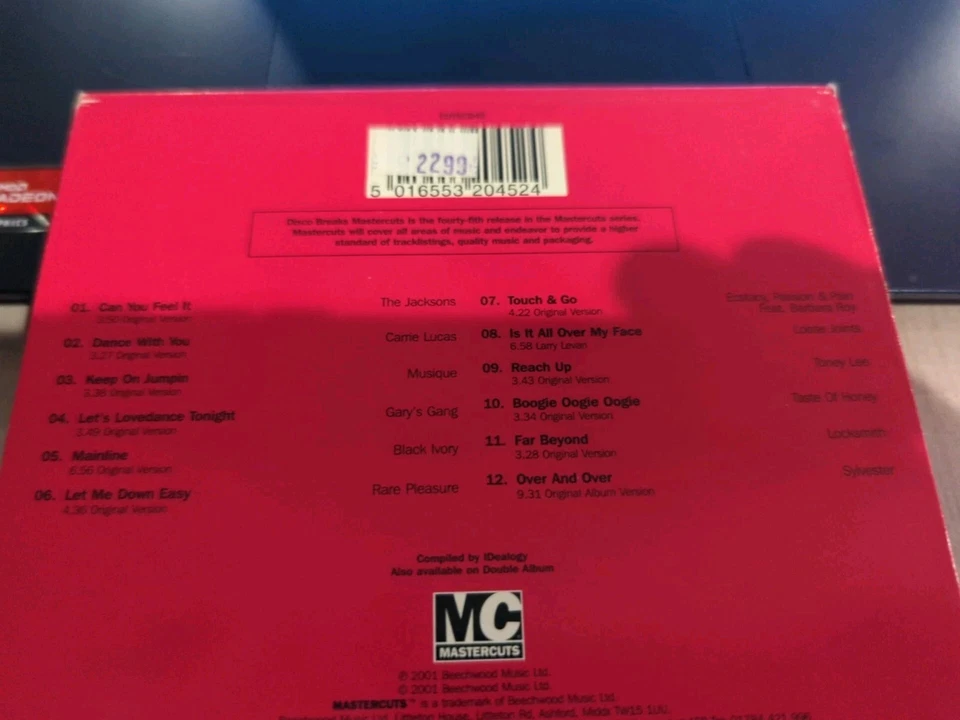 16 - Disco Breaks - Mastercuts - Essential Full Length 12" Mastercut - Image 2 of 2