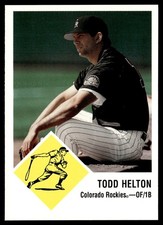 1998 Fleer Vintage 63 Todd Helton Rookie Colo...
