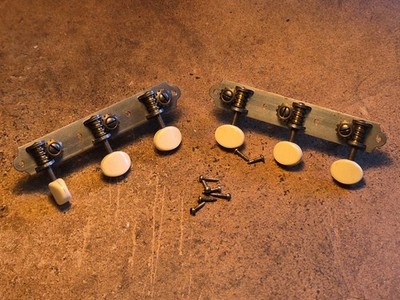Vintage 1960's Waverly 3x3 Tuners 1966 1965 1964 Silvertone Kay Harmony