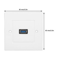 USB 3.0 Outlet Wall Plate High Speed Charging Socket Face Plate For Home Office‹
