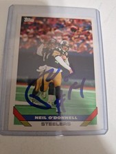 Neil O'Donnell Autograph Card