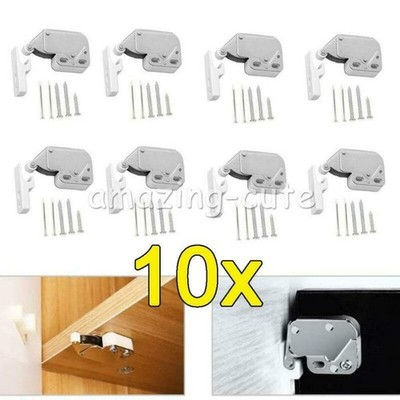 10 Stk Federschnäpper Mini Latch Türschnapper push to open Schnappverschluss