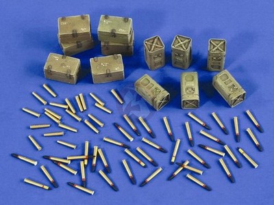 Verlinden 1/35 Bofors 40mm Gun Ammunition Shells, Cartridges and Ammo Boxes 2540
