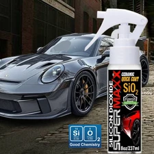 CERAMIC CAR COATING QUICK DETAIL SPRAY SILICON DIOXIDE SIO2 SHINE ARMOR GLOSS