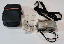 Minolta Vectis 20 IX-Date Film Camera, Zoom 30-60mm Lens Carry Case Booklet