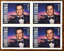 Scott 4628 Danny Thomas Block of 4 MNH Stamps