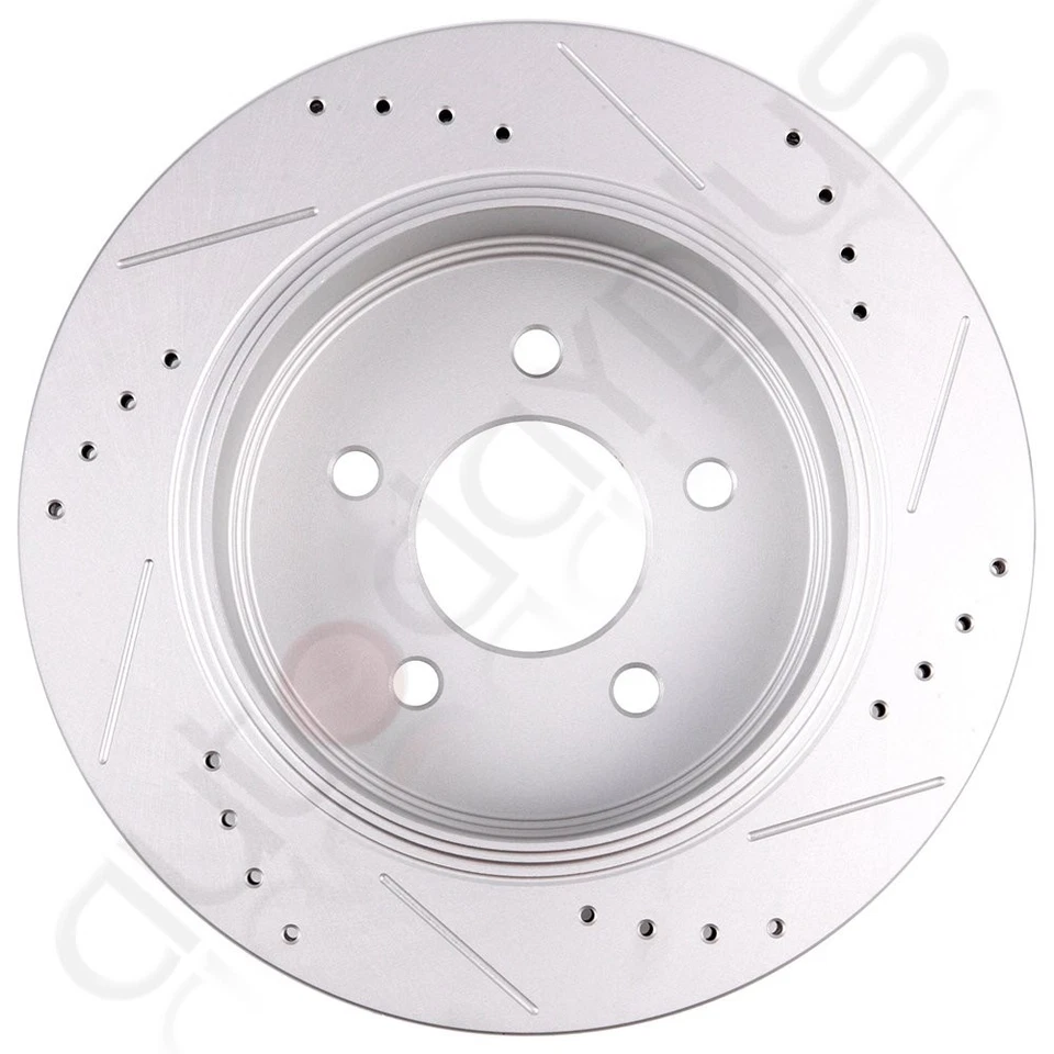 ROTORES DE FRENO TRASERO CERÁMICA Y PASTILLAS PARA FORD CROWN VICTORIA MERCURY GRAND MARQUIS Foto 4 de 4