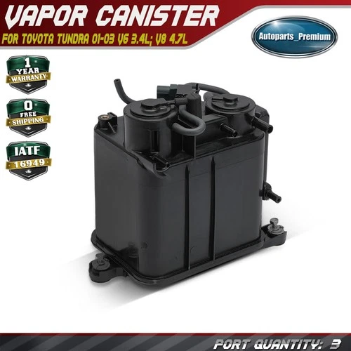 Fuel Vapor Charcoal Canister for Toyota Tundra 00-03 V6 3.4L V8 4.7L 7774034080