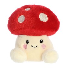 Aurora Adorable Palm Pals Amanita Mushroom Stuffed Animal Pocket-Sized Toy