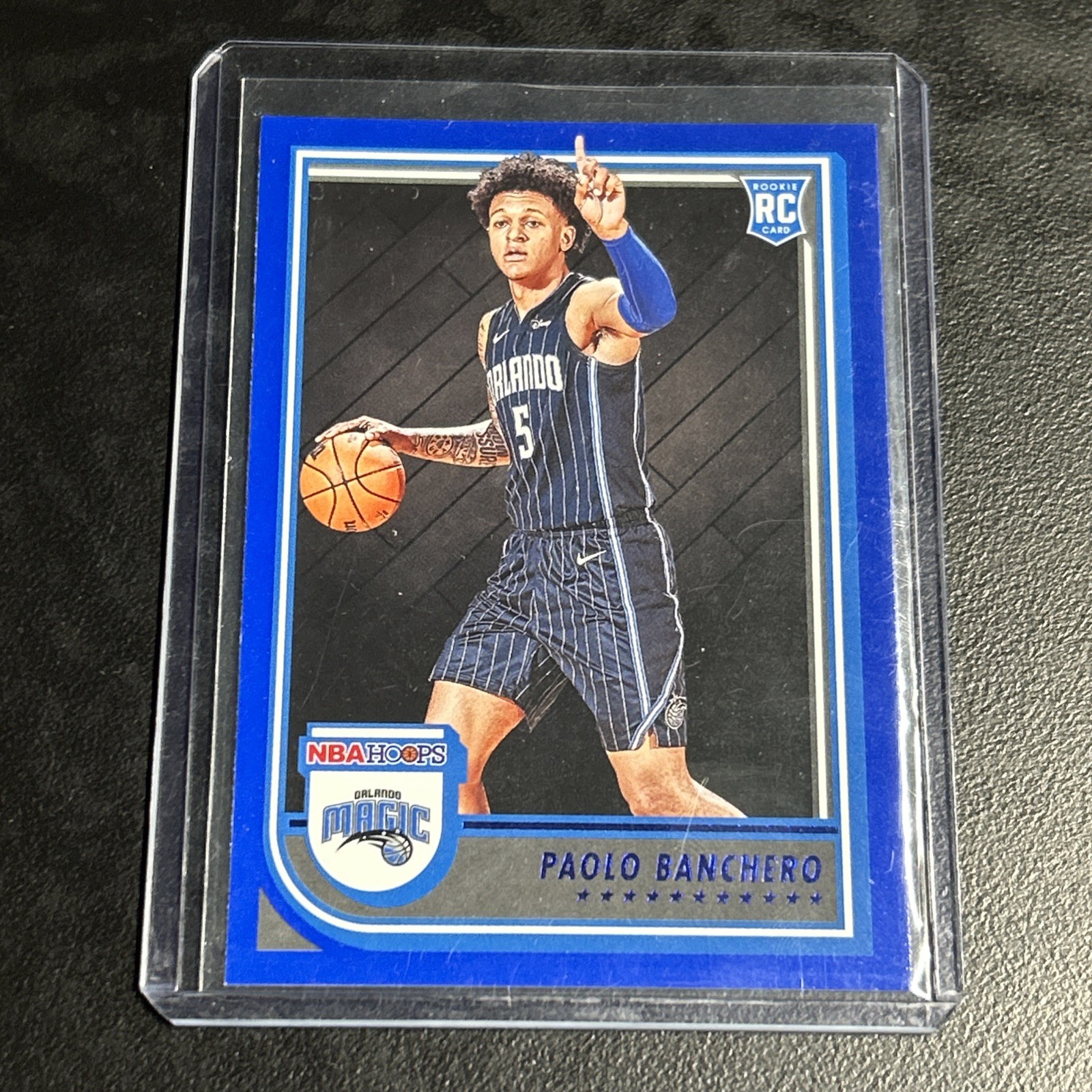 PAOLO BANCHERO 2022-23 NBA HOOPS ROOKIE BLUE ORLANDO MAGIC #231 RC Color Match
