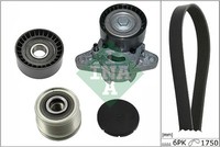 INA Keilrippenriemensatz FüR Dacia Logan MCV Ks_ Sandero Ls_ Us_ Renault Laguna