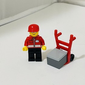 LEGO City 7732 Air Mail 89% Complete w/ Minifigure Special Edition