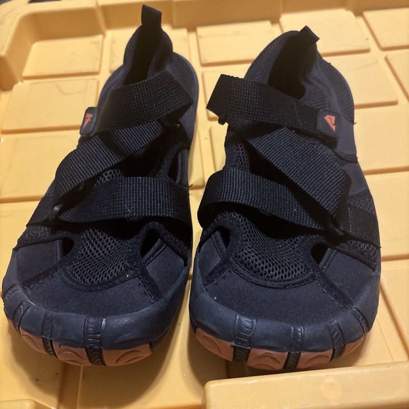 Ozark Trail Men's Multi Toe Adjustable Water Shoe Size 10 Black 