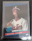 Michael Jordan Chicago Whitesox Baseball Rated Rookie Fun City Cards Inc (SHARP)