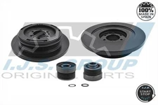 IJS GROUP 17-1015KIT Belt Pulley Set, Crankshaft for BMW, Opel
