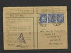 Australia WW2 Military mail cover. Field post office NO ??. Censor number 4???