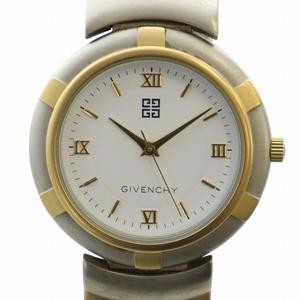 Givenchy Watch Quartz White Dial Logo Roman Gold Color Silver Gy18 /Mq Men'S - Picture 7 of 7
