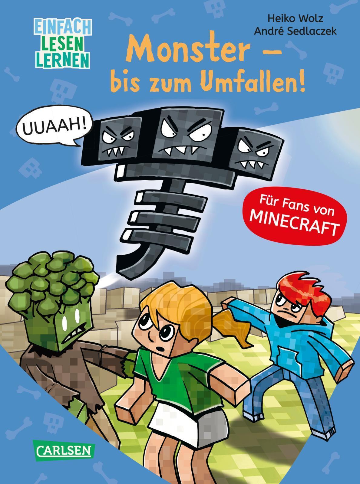 Thumbnail - Lesenlernen Mit Spaß - Minecraft 2: Monster - Bis Zum Umfall ...