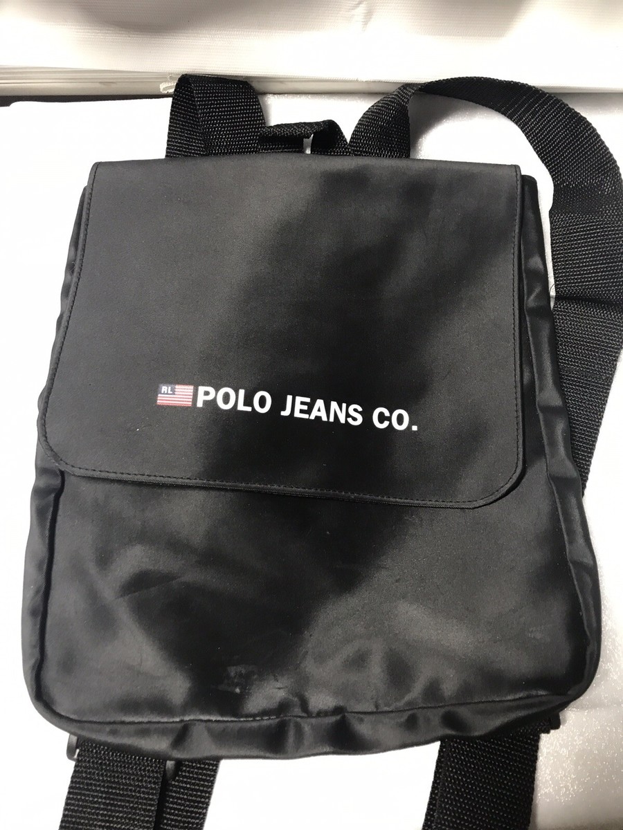Ralph Lauren Polo Jeans Co. Backpack POLO JEANS CO Ralph Lauren Vintage Backpack, Red Blue Flag  main image 3