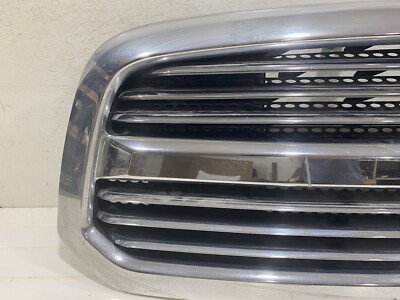 Front Grill Grille with LED Fit for 2013 2014 2015 2016 2017 2018 Dodge Ram 1500 Matte Black for