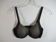 Maidenform One Fab Fit Push Up Bra 34D Black Underwire Padded 07125