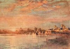 4067 Maxwell, Donald - The Last Crusade 1920 - The M.L. Quay at Ismailia