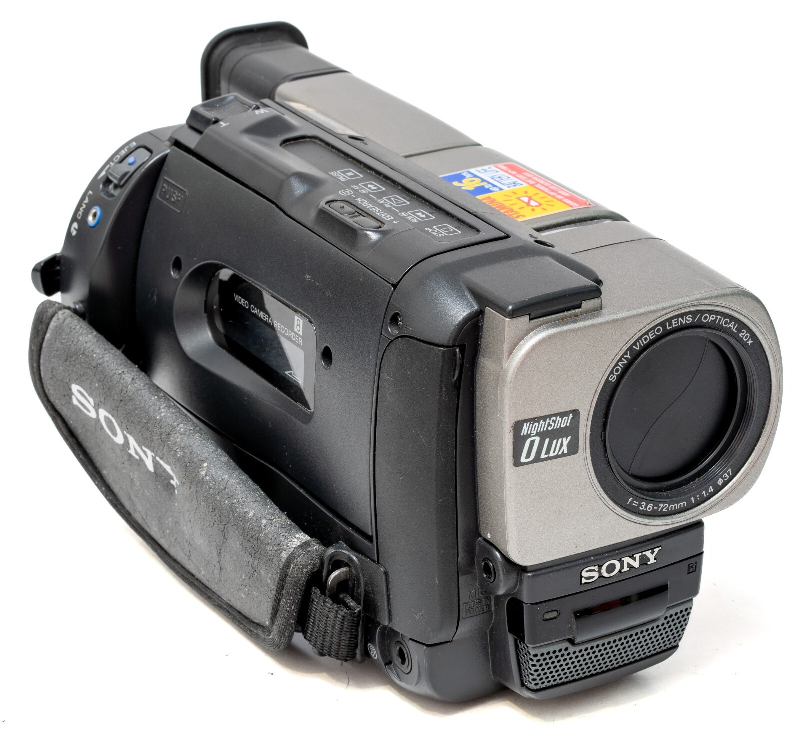 Videocamera Sony Handycam Vision CCDTRV48E PAL Video8 XR 360X Video