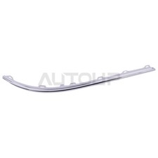 For 2016-2018 Vw Passat Rear Driver Side Bumper Left Chrome Molding Trim