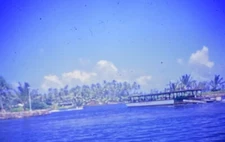 Vintage Photo Slide 1970 Hawaii Wailua River