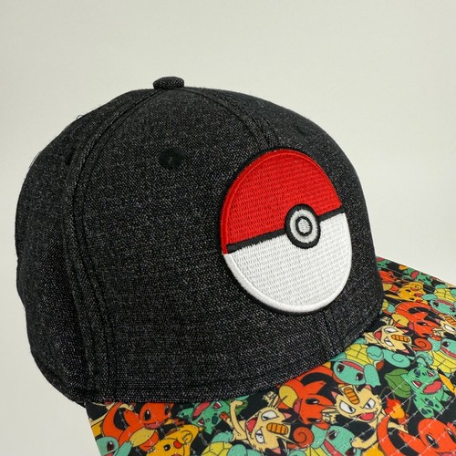 Gorra de béisbol Nintendo Pokemon Pokeball Bioworld Snapback talla única 2016 - Imagen 2 de 8
