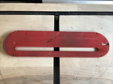 Craftsman Table Saw Throat Standard Plate Insert 13-15/16" x 3-3/4"