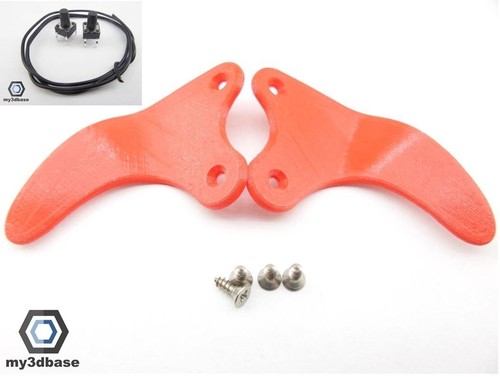 Paddle Mod Kit DIY PS4 Controller Paddles 'SHARK TEETH'+2Taster+40cm Kabel - Picture 13 of 31